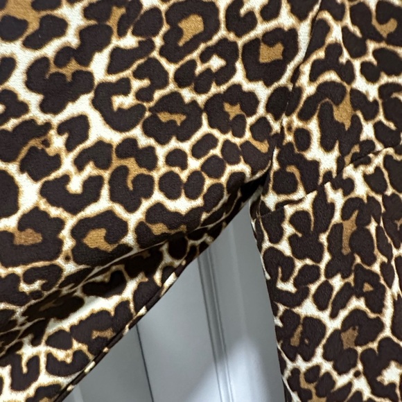 J. Crew Cheetah Leopard Print Crepe Shift Dress sz 4 NWT New - Picture 6 of 6